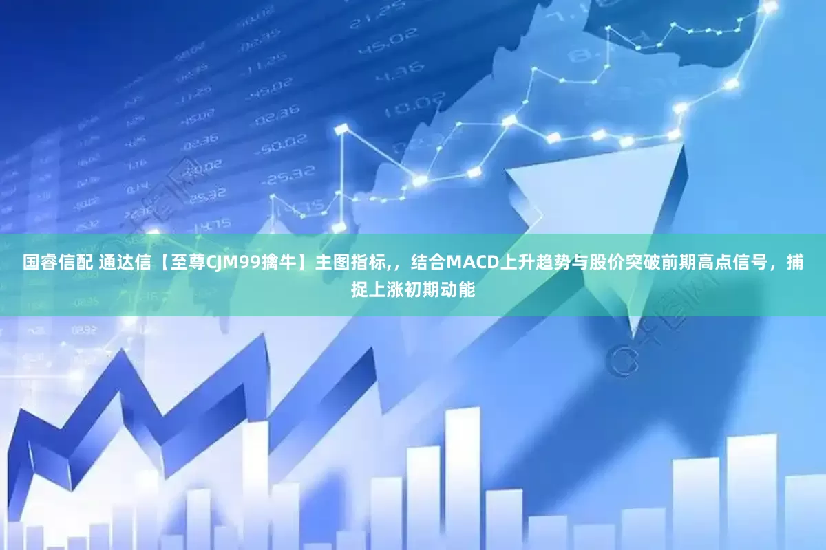 国睿信配 通达信【至尊CJM99擒牛】主图指标,，结合MACD上升趋势与股价突破前期高点信号，捕捉上涨初期动能